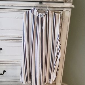 Market Spruce sleeveless blouse, tie front